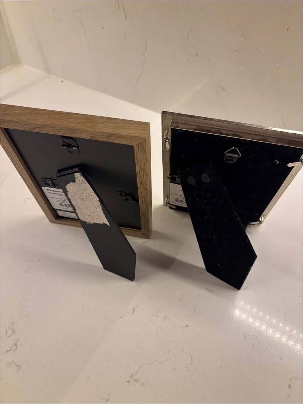 2 x Target 6x4 Salt Oak and Pink Gloss Photo Frame - Home Accents